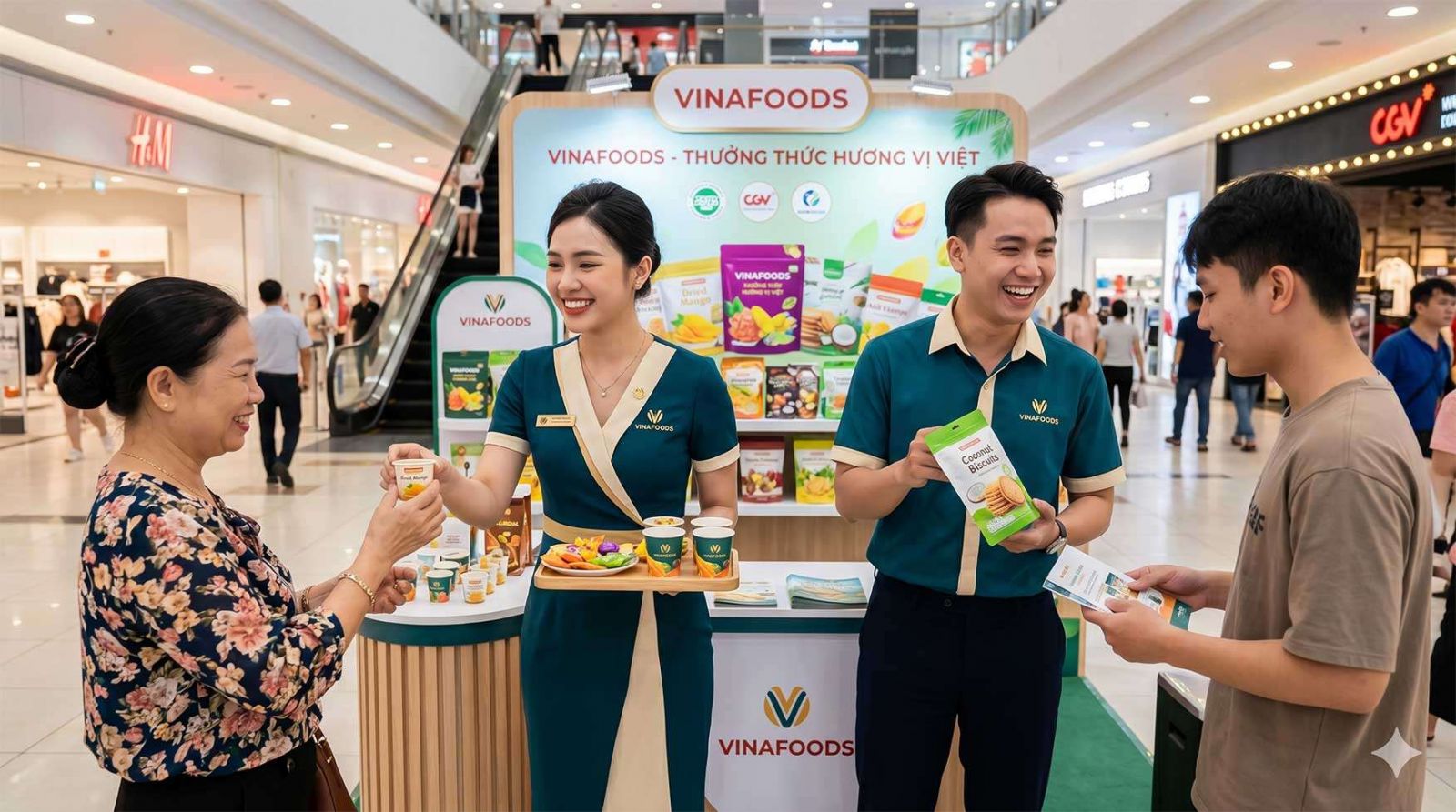 Nhiệm vụ chuyên môn của nhân viên PG PB chạy sự kiện tại Phú Thọ