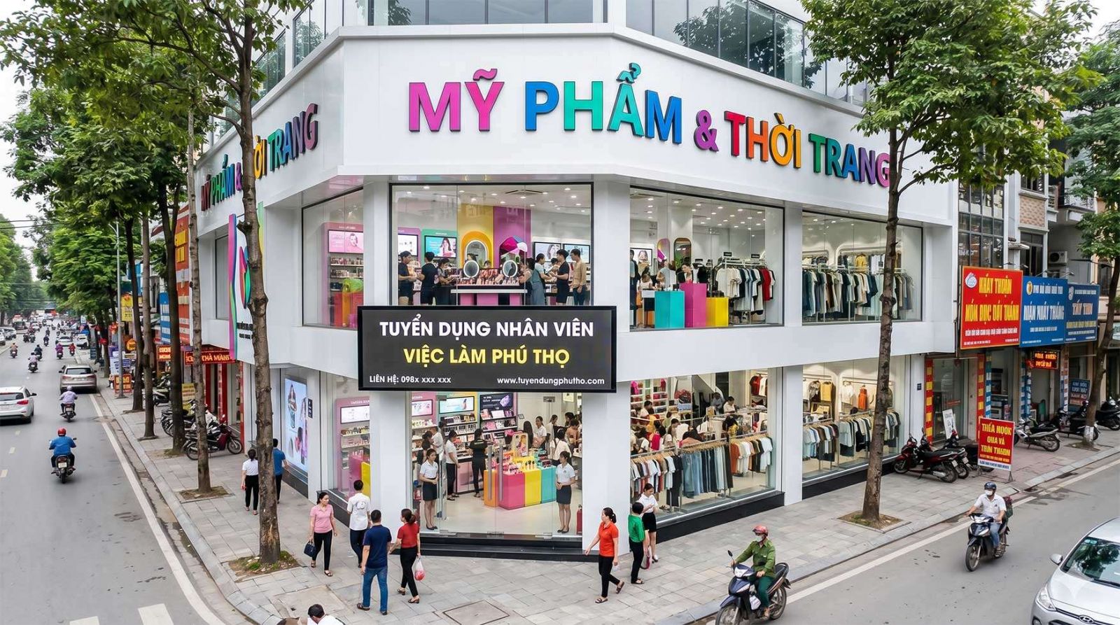Nhu cầu tuyển dụng việc làm mỹ phẩm thời trang tại Phú Thọ tăng cao