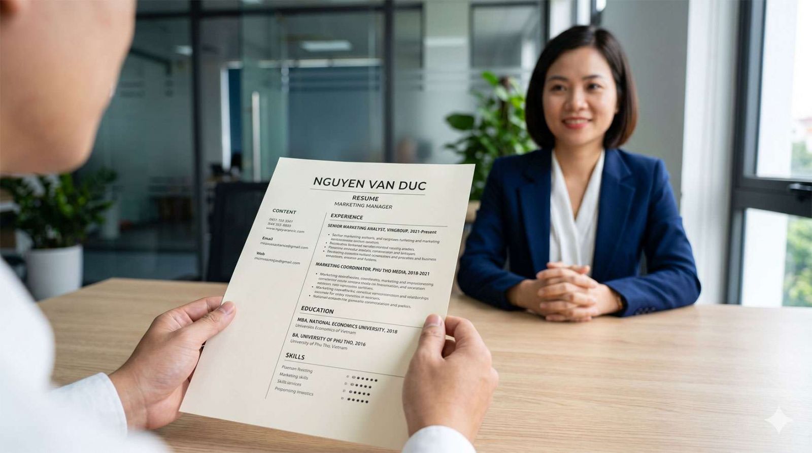 Ứng viên nộp CV ứng tuyển việc làm bán hàng tại hệ thống Tuyendungphutho.com