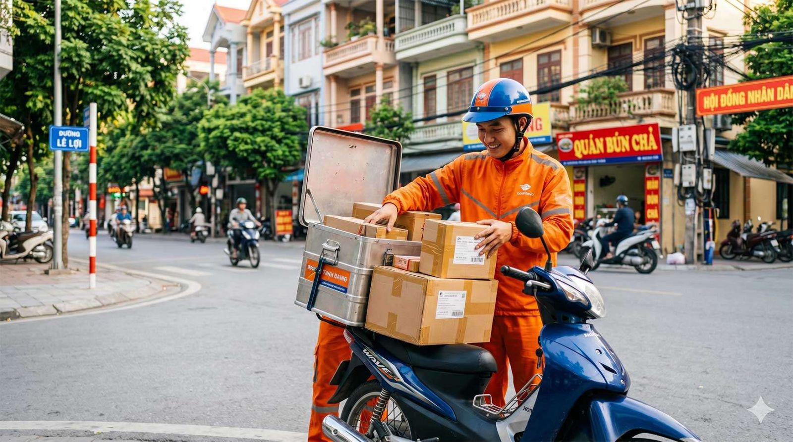 Ứng viên đang tham gia phỏng vấn vị trí lái xe với nhà tuyển dụng