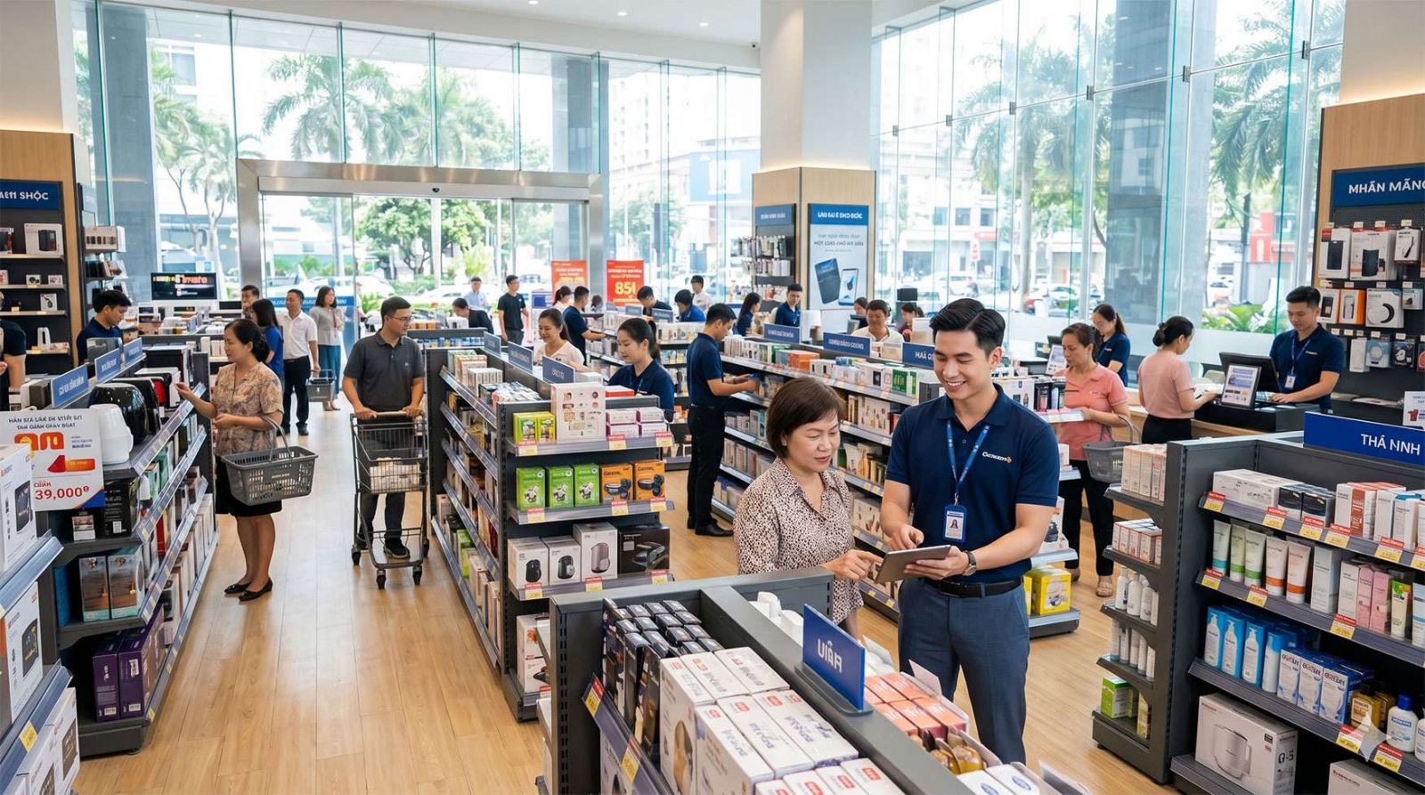 Sự phát triển của thương mại dịch vụ thúc đẩy nhu cầu tuyển dụng nhân viên bán hàng tại Phú Thọ