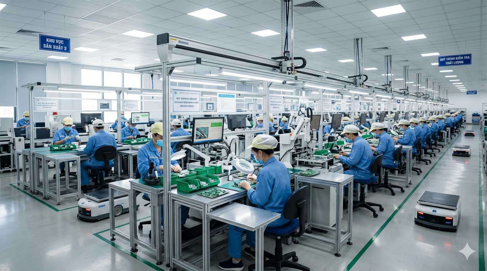 Việc làm công nhân sản xuất tại các nhà máy ở Phú Thọ