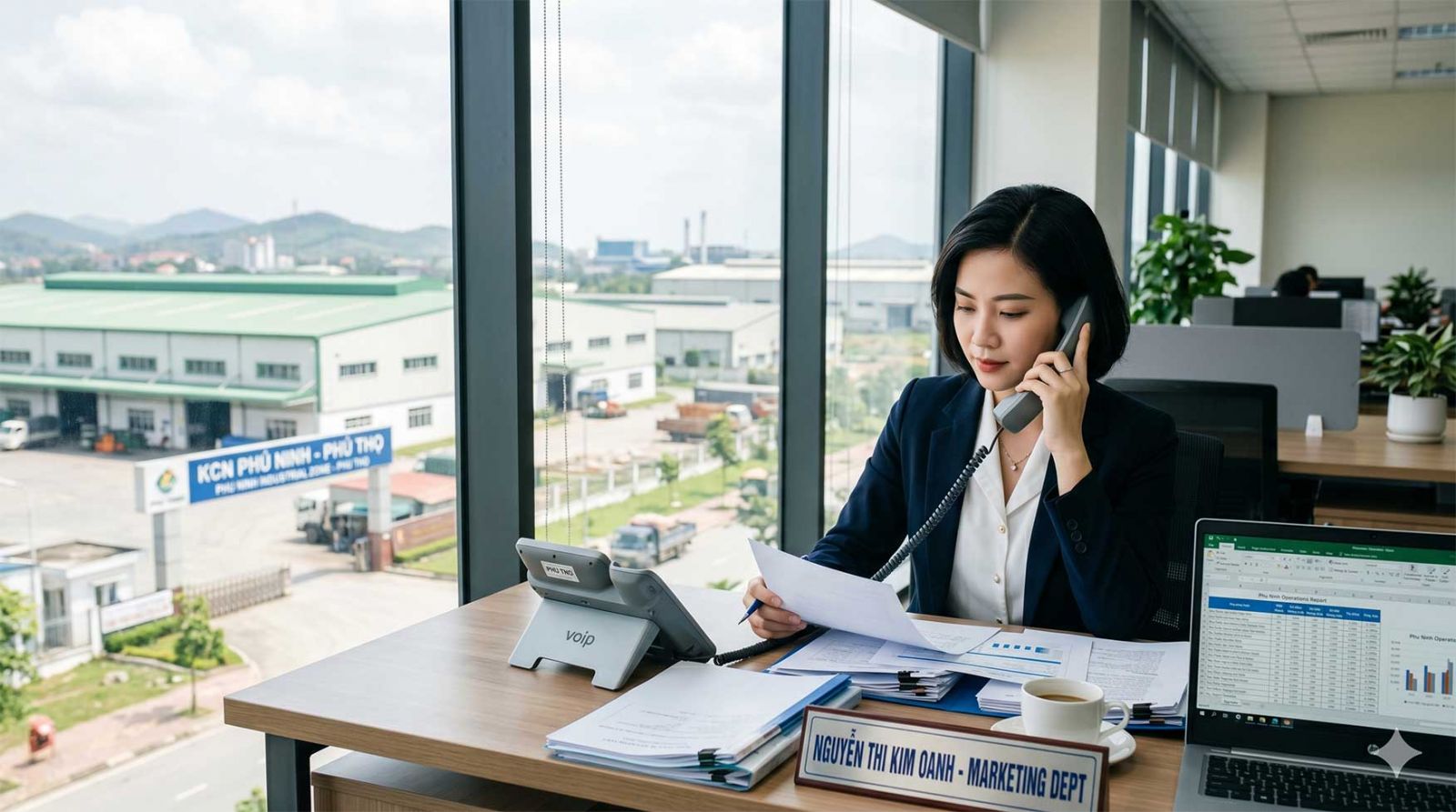 Cơ hội việc làm CSKH KCN Thụy Vân khối văn phòng quản lý đơn hàng B2B